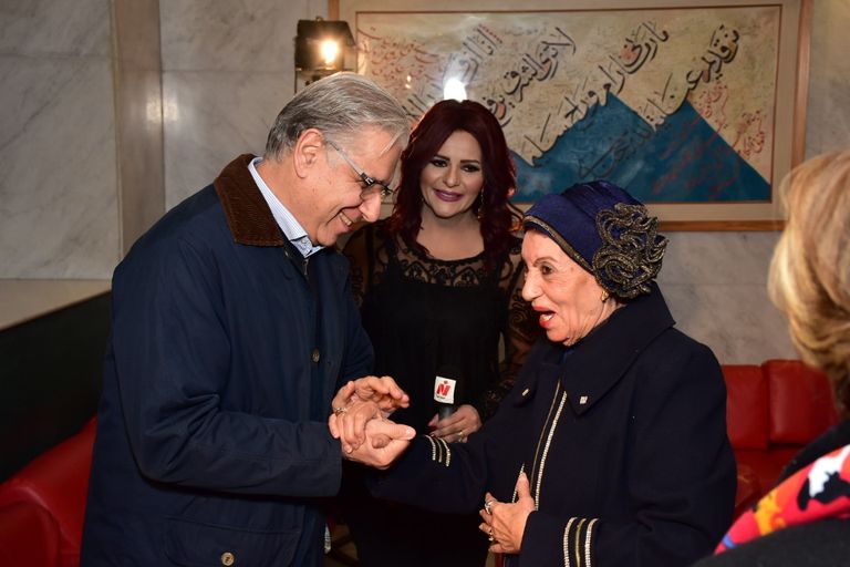 جانب من احتفالية يوسف شاهين