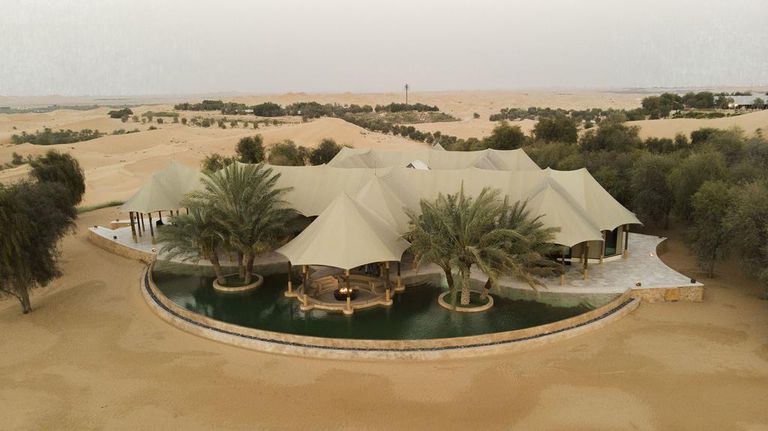 أجمل منتجعات الإمارات الصحراوية