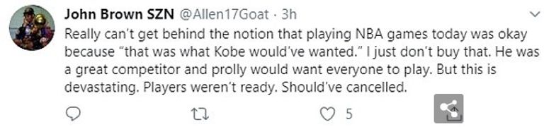 جزء من التغريدات كوبي براينت