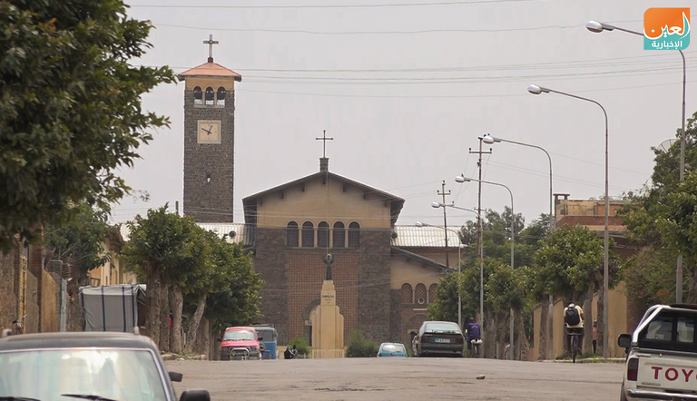 شارع الحرية كمشتاتو سابقا أشهر شوارع العاصمة الإريترية