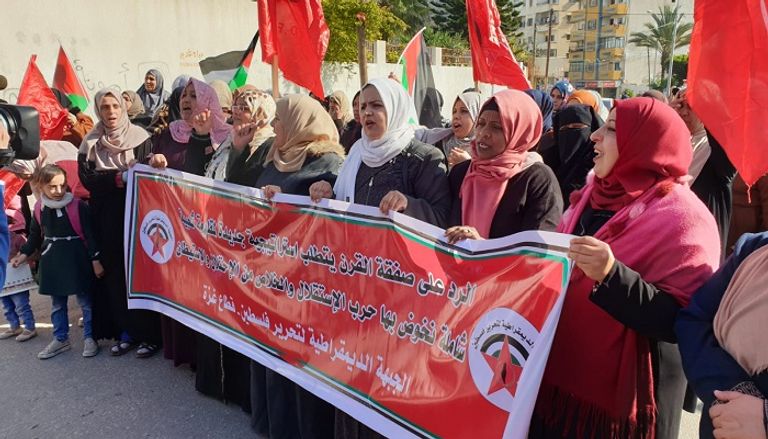 الفلسطينيون يصرون على إفشال الخطة الأمريكية 