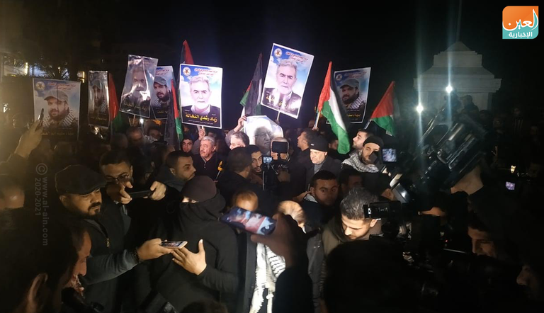 مظاهرات الفلسطينيين بالتزامن مع إعلان تفاصيل صفقة القرن