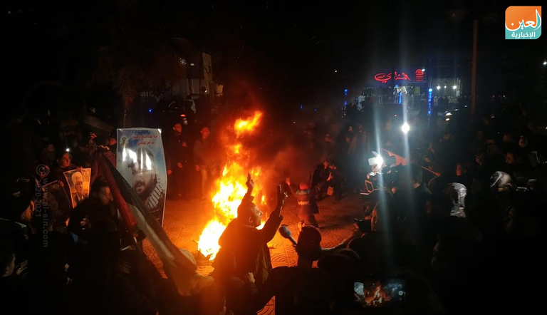 مظاهرات الفلسطينيين بالتزامن مع إعلان تفاصيل صفقة القرن