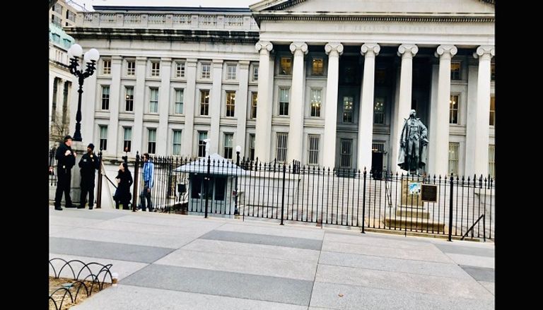 مبنى وزارة الخزانة الأمريكية مقر اجتماعات سد النهضة