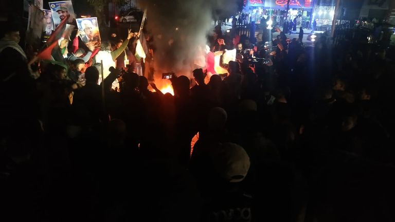 مظاهرات غاضبة في فلسطين احتجاجا على صفقة القرن