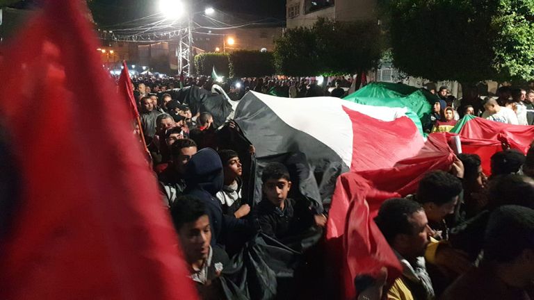 مظاهرات غاضبة في فلسطين احتجاجا على صفقة القرن