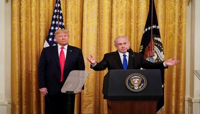 رئيس الوزراء الإسرائيلي والرئيس الأمريكي - رويترز 