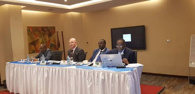 اجتماع لجنة تنسيق عمليات بعثة الاتحاد الأفريقي