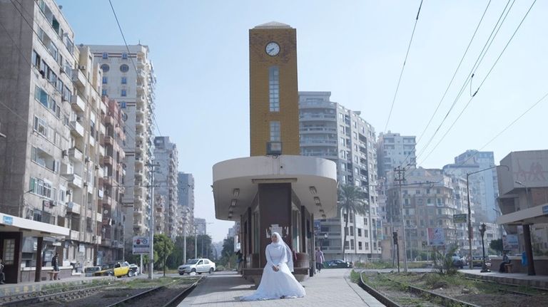 مشهد من الفيلم المصري "بعلم الوصول"