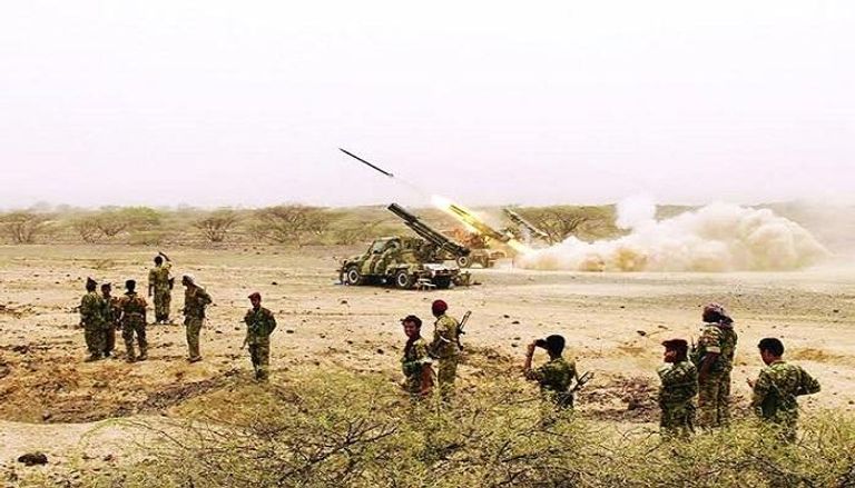 الجيش اليمني خلال معركة سابقة مع المتمردين الحوثيين