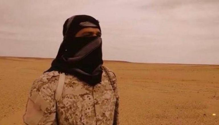 أحد عناصر تنظيم داعش الإرهابي في ليبيا - أرشيفية