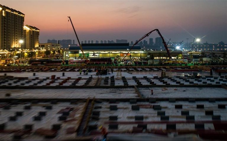 بناء 40% من ثاني مستشفيات الصين لمواجهة كورونا خلال 5 أيام