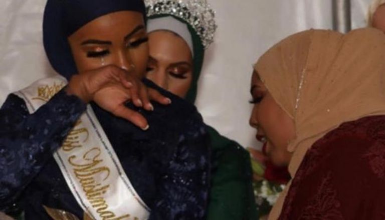زهرة أبو بكر الفائزة بلقب ملكة جمال المسلمات في الولايات المتحدة 2020