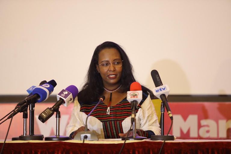 جانب من استعدادات أديس أبابا للاحتفال بعيد الشكر 