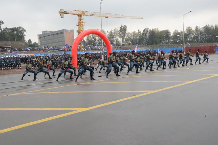 جانب من استعدادات أديس أبابا للاحتفال بعيد الشكر 