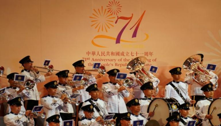 بدء احتفالات اليوم الوطني الـ71 بالصين