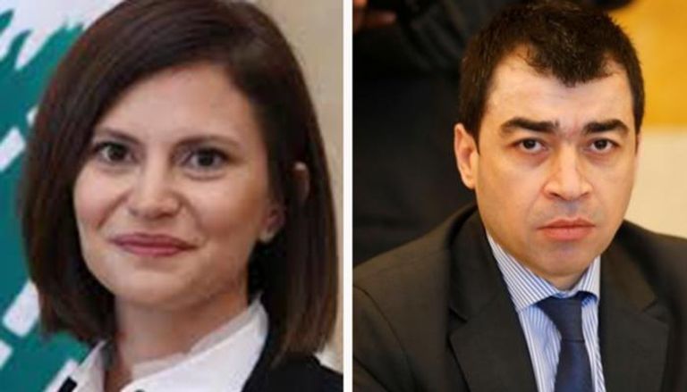 وزيرا الطاقة السابقان في لبنان البستاني وأبوخليل
