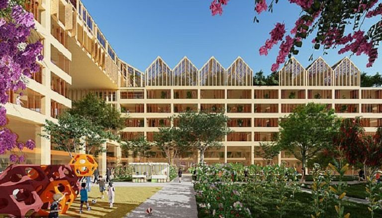 مدينة "شيونج" الذكية الجديدة لمقاومة كوفيد 19