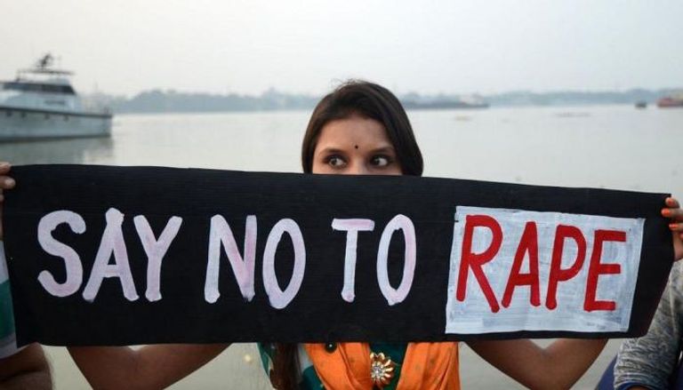 احتجاج على ظاهرة الاغتصاب في الهند