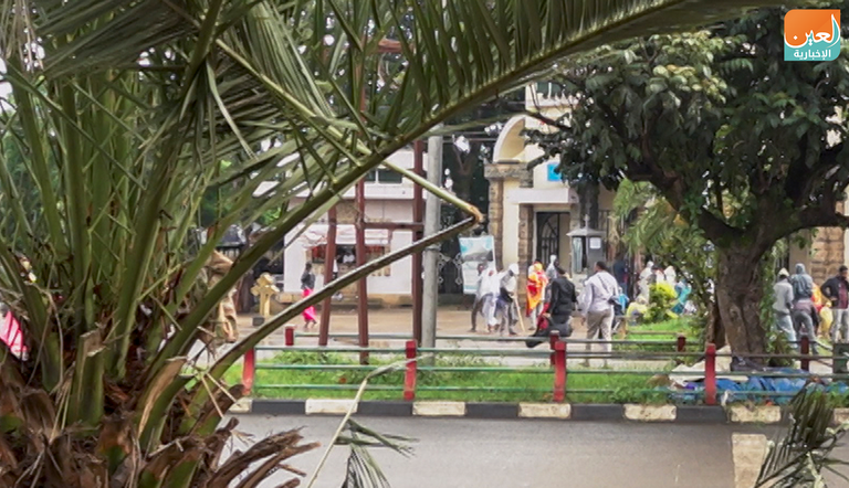 بعض ماسحات الأحذية بشمال إثيوبيا 