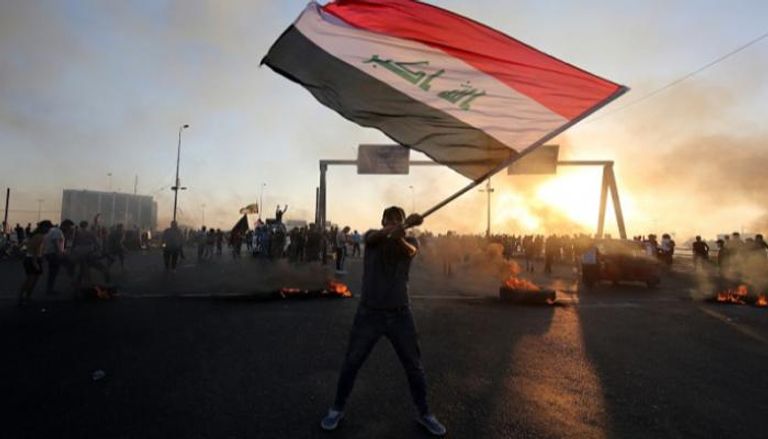 احتجاجات سابقة لعراقيين في بغداد - أرشيفية