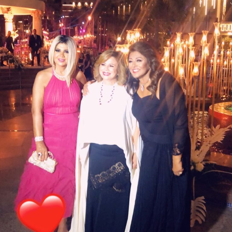 جانب من حفل زفاف الفنان أمير شاهين