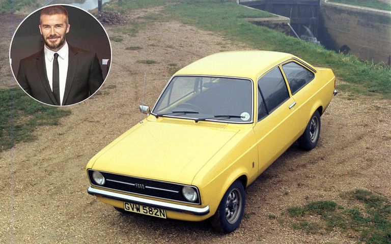 ديفيد بيكهام أول سيارة اقتناها