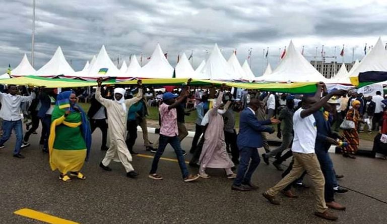 أجواء احتفالية في جوبا قبل توقيع اتفاق السلام بين فرقاء السودان