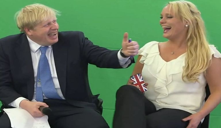 بوريس جونسون وصديقته كاري - أرشيفية