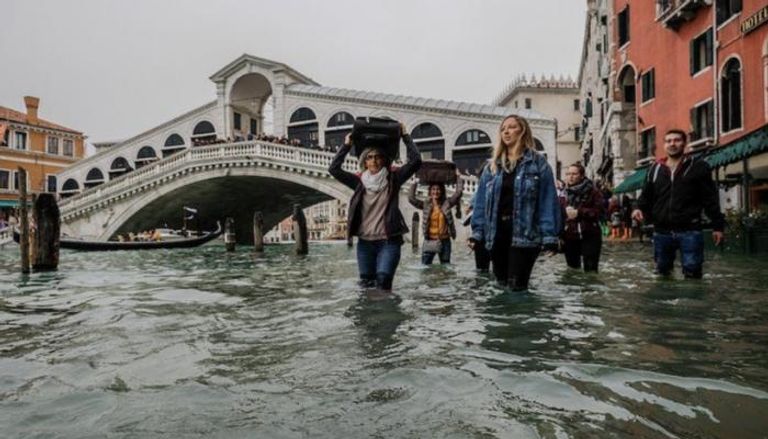  الفيضانات في مدينة البندقية