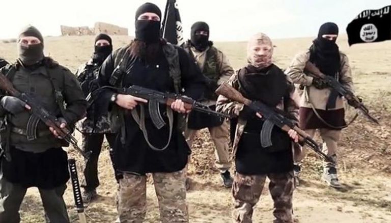 مسلحون من داعش الإرهابي 
