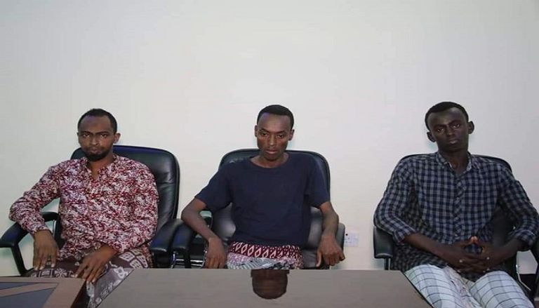 أعضاء الخلية الإرهابية التي تمكنت قوات الأمن الصومالي من تفكيكها جنوبي البلاد