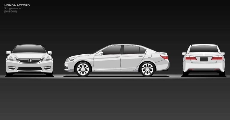 الجيل التاسع مراحل تطور طراز هوندا أكورد