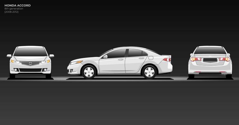 الجيل الثامن مراحل تطور طراز هوندا أكورد