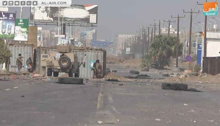 عناصر من القوات اليمنية المشتركة