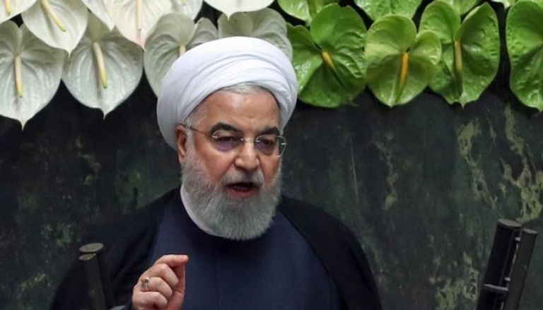  الرئيس الإيراني حسن روحاني - أ.ف.ب