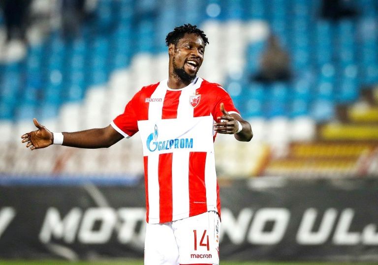 ريتشموند بواكي مصطفى محمد مهاجم الزمالك المصري