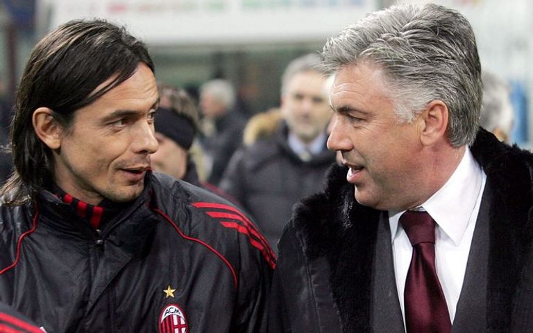 كارلو أنشيلوتي وفيليبو إنزاجي