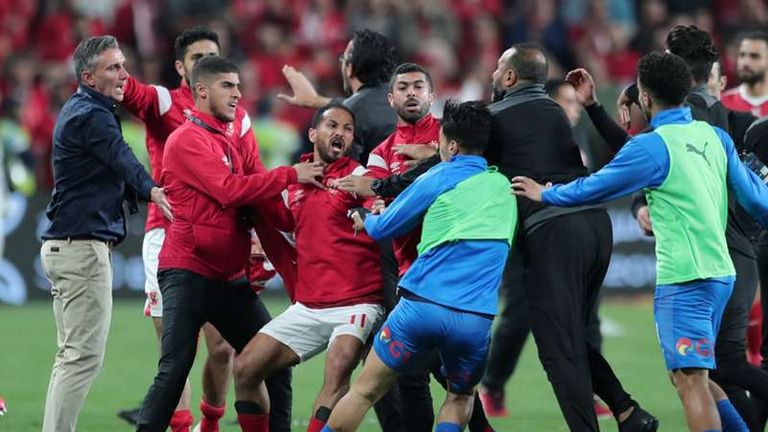 إمام عاشور ووليد سليمان الزمالك المصري