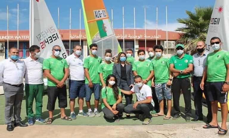 آخر نشاط رسمي للوزيرة سليمة سواكري سليمة سواكري وزيرة رياضة النخبة الجزائرية