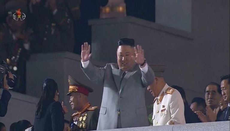 صورة لزعيم كوريا الشمالية من التلفزيون الرسمي