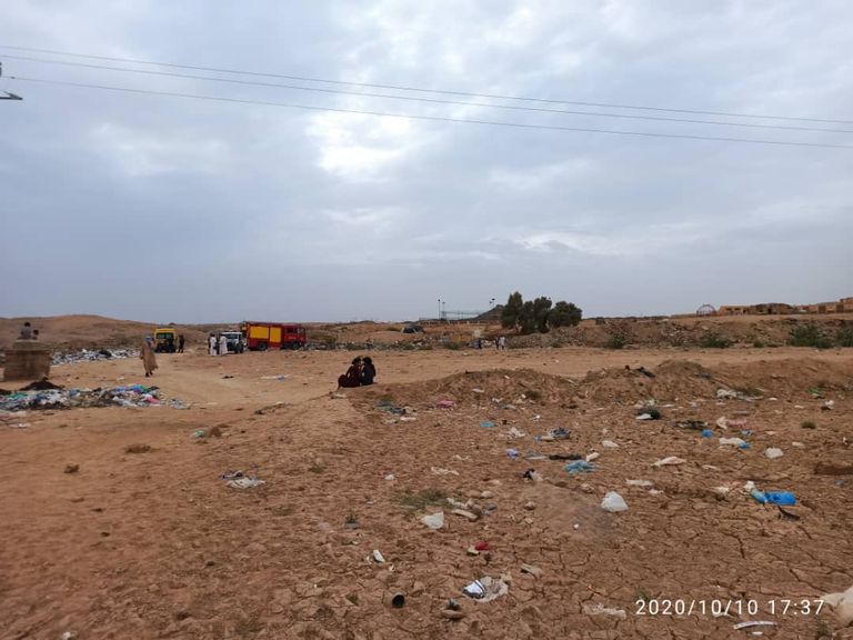 مكان العثور على الجثة بتمنراست الجزائرية جثة امرأة قتلت حرقا عثر عليها بمحافظة سطيف الجزائرية