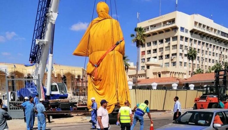 نقل تمثال ديليسبس لمتحف قناة السويس