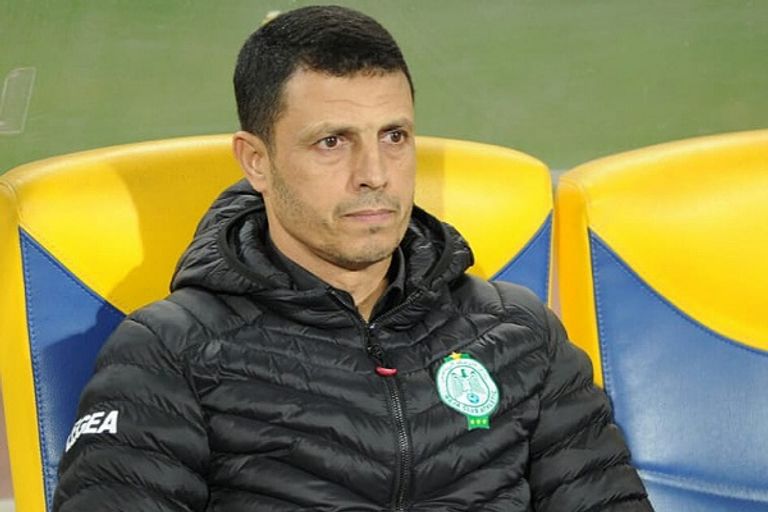 جمال السلامي مدرب الرجاء فريق الرجاء المغربي - صورة أرشيفية