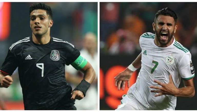 منتخب الجزائر يواجه المكسيك