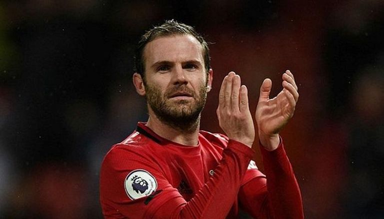 خوان ماتا لاعب مانشستر يونايتد