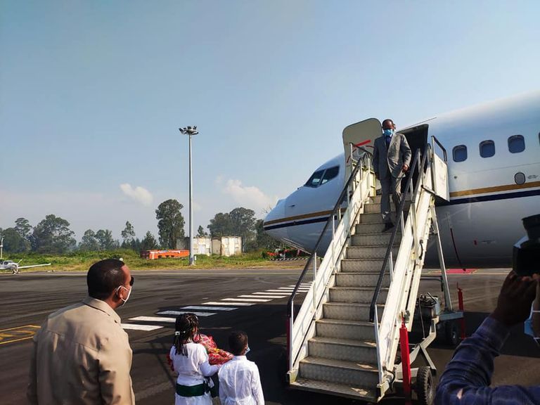 الرئيس الإريتري يصل جيما بإقليم أوروميا 