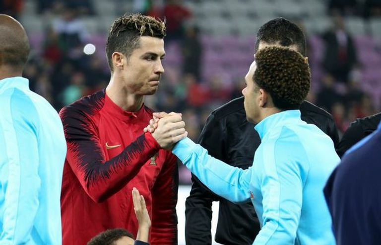 كريستيانو رونالدو وممفيس ديباي