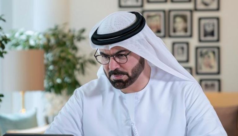 محمد عبدالله القرقاوي وزير شؤون مجلس الوزراء والمستقبل في الإمارات
