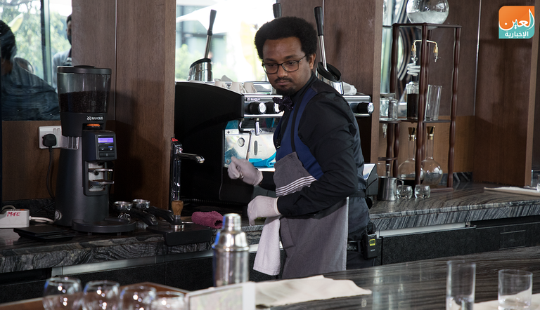 مسابقة تحضير القهوة الإثيوبية 